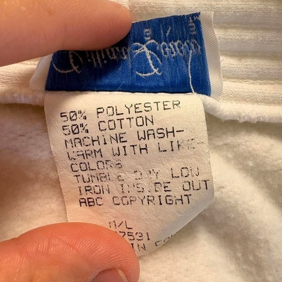 Vintage Teacher Cardigan Apple Countryside Sweater Cottage Open Front size M/L - Picture 7 of 8